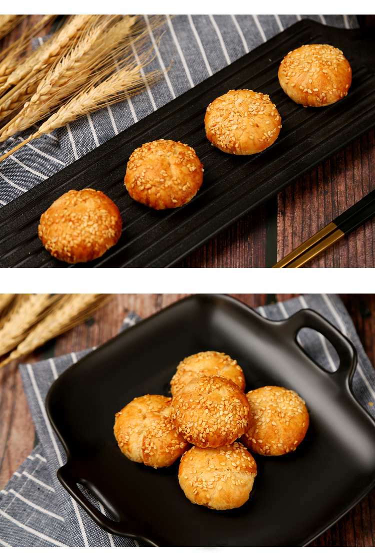 河北唐山特产棋子烧饼礼盒独立装火锅网红抖音肉早点零食小吃代餐r4