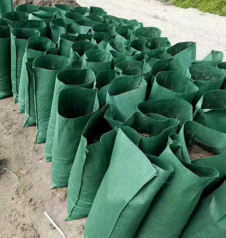防护袋绿化河道边坡固土植生袋防汛袋 40*80cm(100个)【不带草籽】