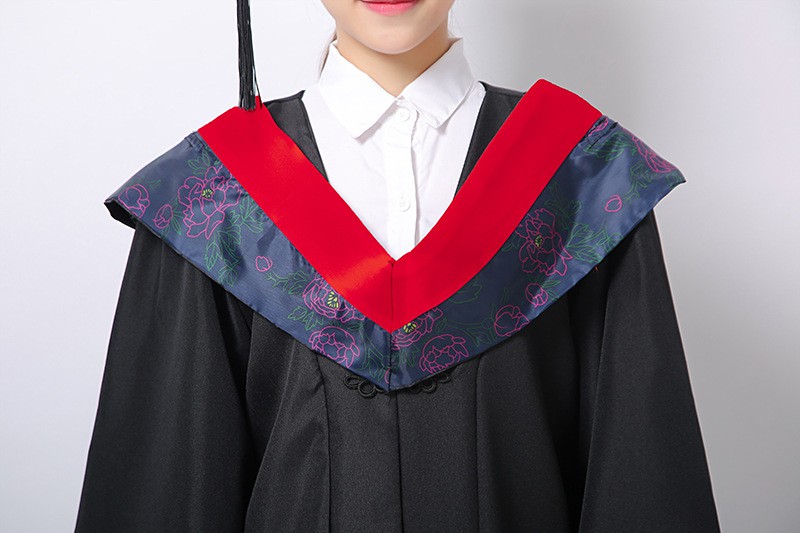 伊必圣博士学位服新款服成人学士服学位演出表演服装男女中大学生毕业