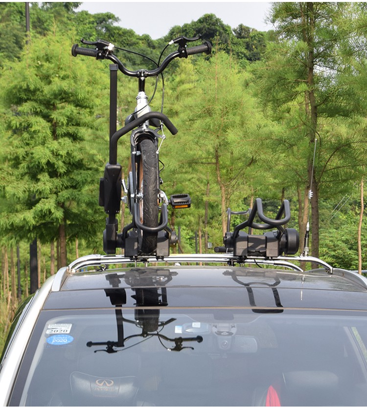 汽车车载固定车顶自行车架顶轿车通用行李横杆山地公路单车架2个