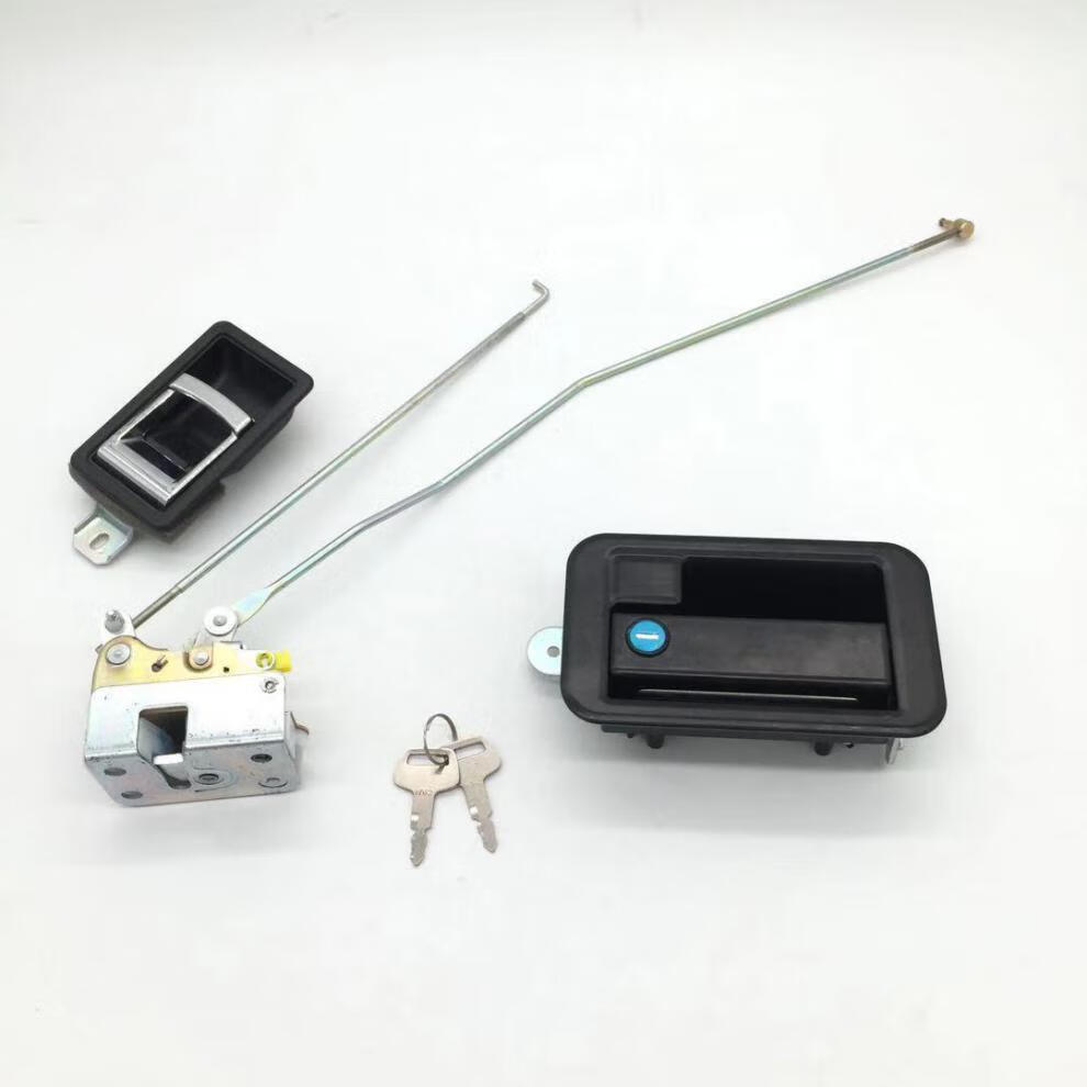 挖机 现代r215-7 225-7/80/150/305-7驾驶室车门锁总成挖掘机配件 锁