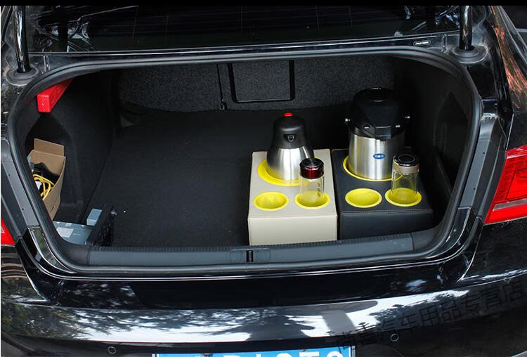 车载暖瓶支架车载水壶架固定座车用保温壶热水瓶固定架多功能汽货车