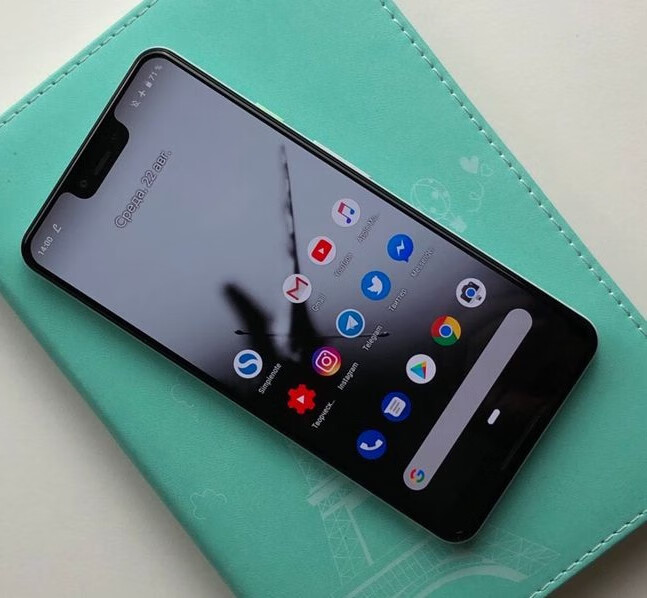 谷歌googlepixel3代3xl可移动联通2网4g原生态手机pixel3xl63寸粉色o