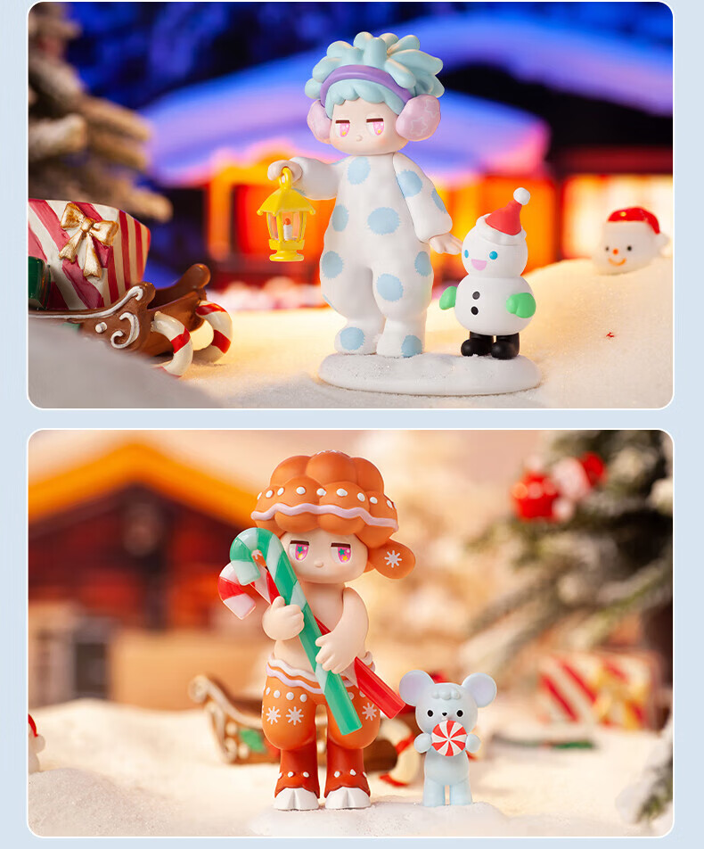 pop·mart satyr rory盲盒女生礼物创意玩具 圣诞毛衣(全新未拆盒)