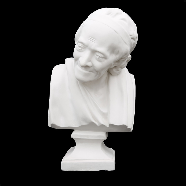 美术伏尔泰胸像石膏像人物头像素描教具雕塑摆件模型大号雕像摆件