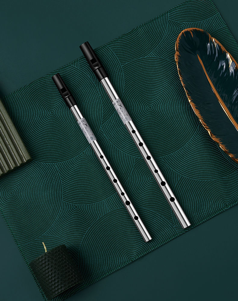 美国naomi爱尔兰哨笛六孔竖笛c调d调高音初学者入门直笛锡笛乐器c调d