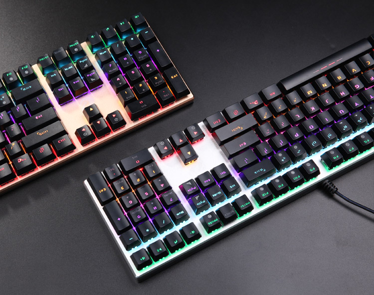 达尔优(dareu)ek815机械师合金版机械键盘 有线键盘 游戏键盘 多键无