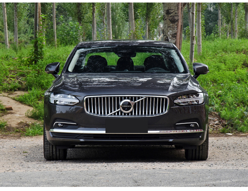 21款沃尔沃s90车身饰条门边亮条前雾灯框2122款专用前唇装饰改装汽车