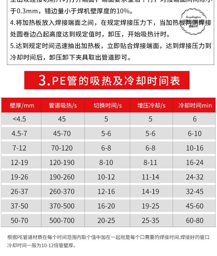 手动式对焊机手摇pe管热熔焊接机对接机熔接器63-160/200/250手摇ppr