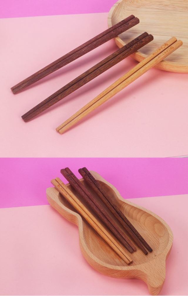 3到6儿童筷子训练筷3岁到6岁宝宝练习专用卡通可爱木质家用辅助短筷子