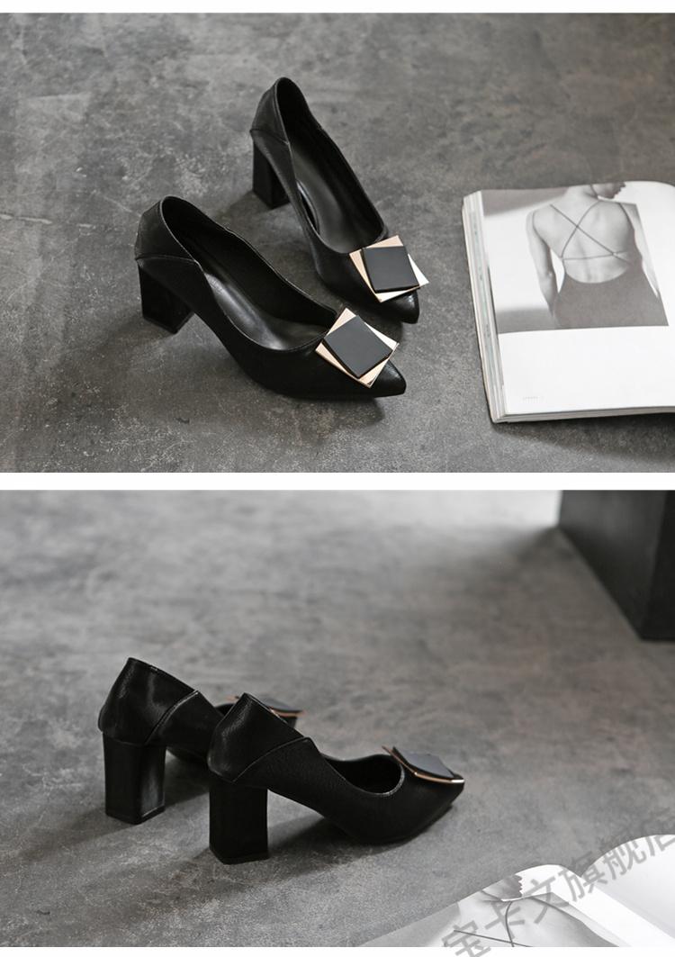 加宽加肥女高跟鞋加大码大码鞋脚宽胖妹妹41一43大脚骨胖脚宽脚单鞋小