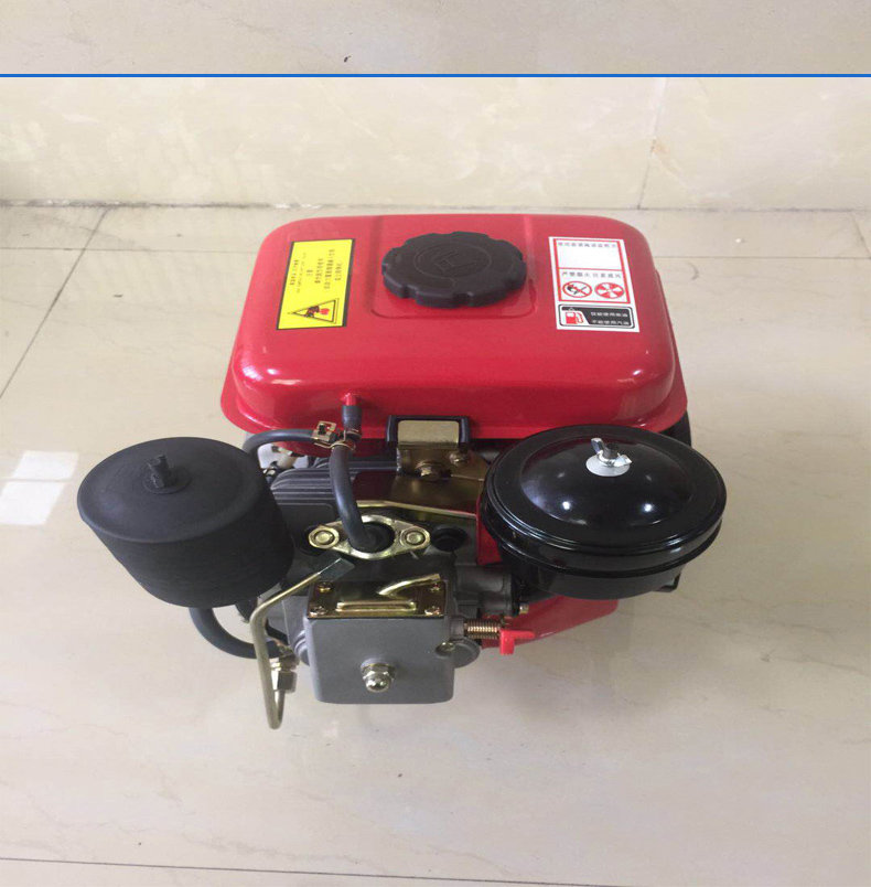 农资168f170小型风冷柴油机单缸四冲程4马力柴油发动机水泵打谷船动力