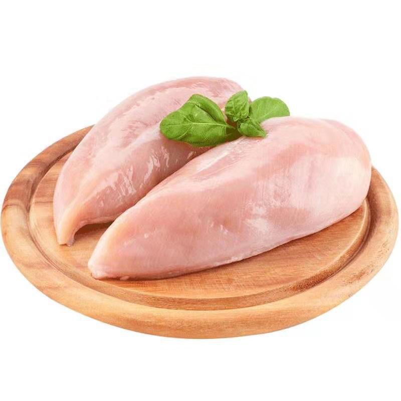 新鲜鸡胸肉冷冻鸡大胸肉健身生鸡胸鸡脯肉鸡大胸食材五斤超实惠