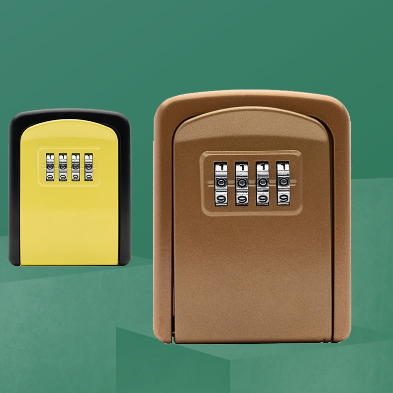 2022新款装修密码钥匙盒免打孔密码门口放钥匙密码盒户外民宿密码锁