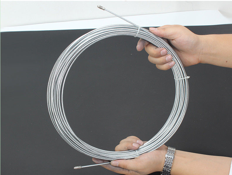 穿线器电工钢丝管道穿管器 引线器 电线网线光纤线槽拉线器 圆头钢丝5