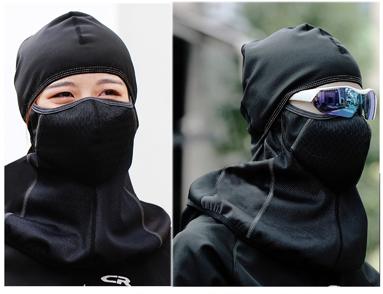 骑行口罩冬季骑行面罩男女保暖头套全脸蒙面防风寒摩托车滑雪运动帽子