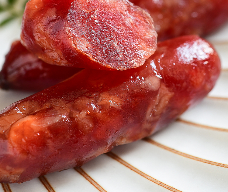 即食广式腊肠 8根装 烤香肠休闲零食肉脯火腿肠猪肉熟食小吃【图片