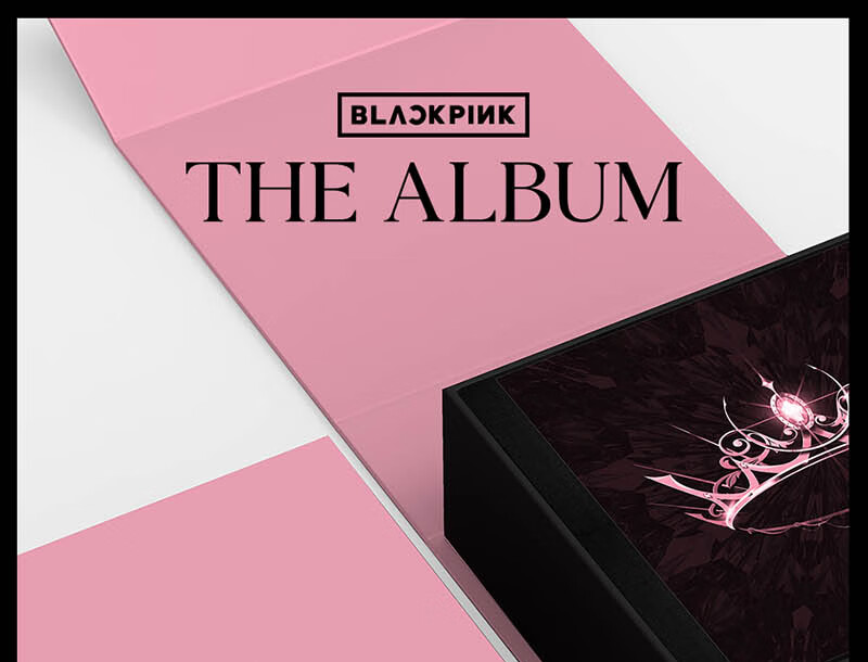 blackpink周边 blackpink专辑 粉墨 1辑 the album