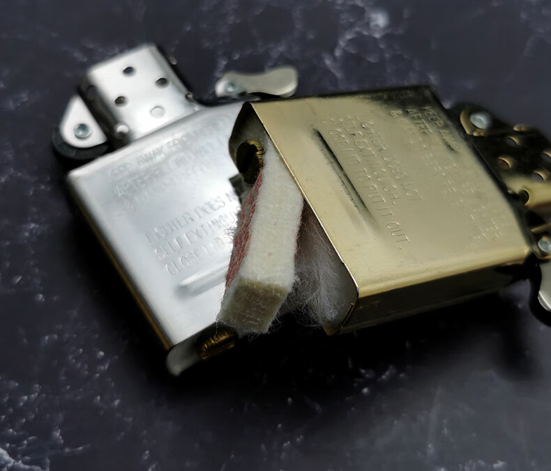 打火机内胆原装机芯常规机型通用银色金色zp配件煤油金色内胆大瓶油