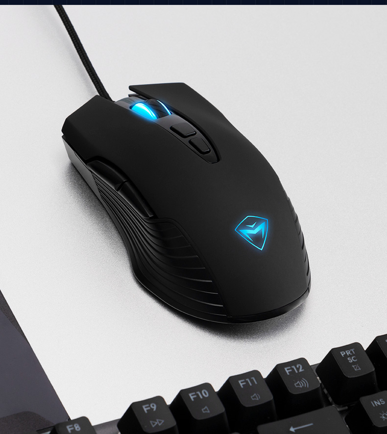 机械师m200有线鼠标电竞游戏吃鸡笔记本电脑办公外设专用其他usb迪比