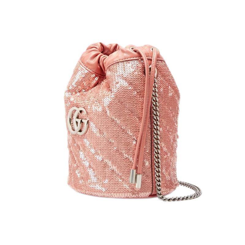 gucci古驰女包gg marmont迷你单肩水桶包575163七夕礼物 9stdt 1000