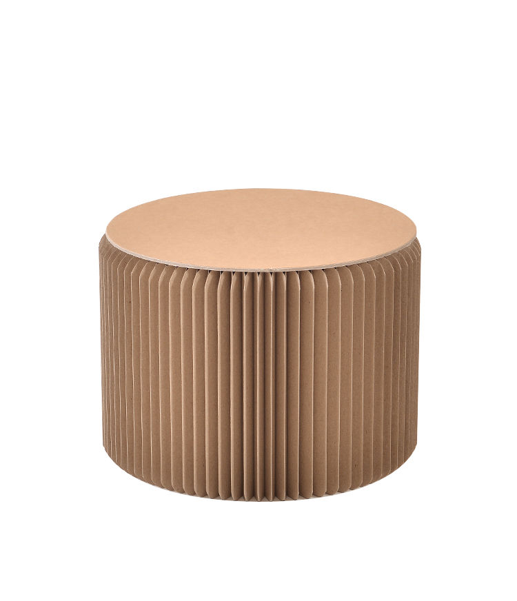 60纸片折叠凳ins网红时尚圆凳多功能折叠省空间创意小板凳纸凳子