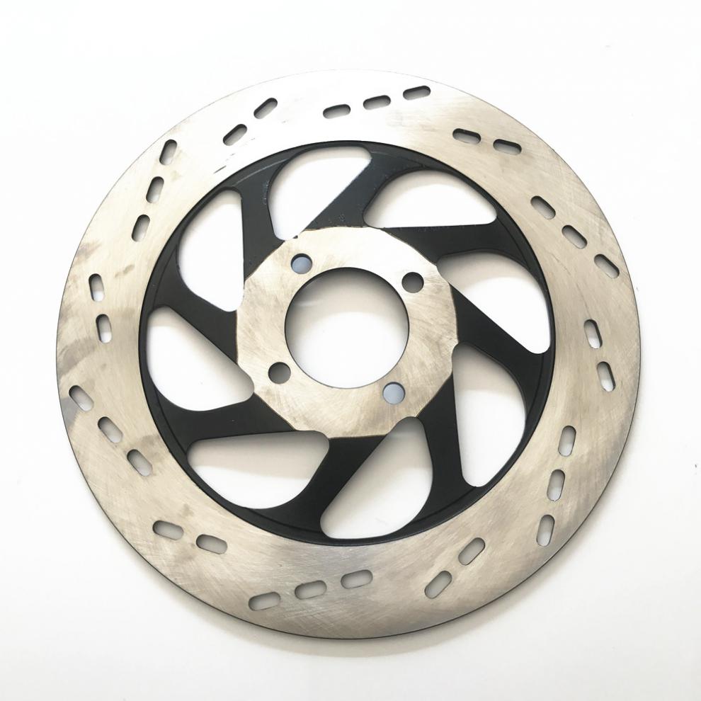 适用铃木锐爽en1252a2e2f3e3fen150a摩托车前刹车盘碟刹盘装饰改装前