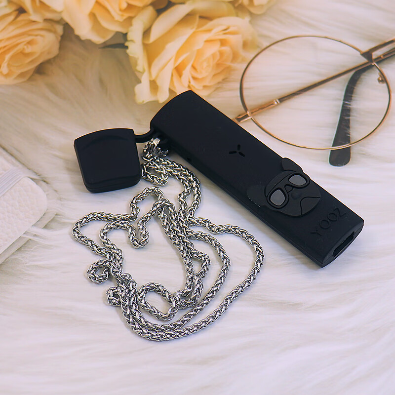 丫ooz保护套柚子yoozi一代二代壳嘴烟杆套电子器1防尘帽2挂绳yoooz