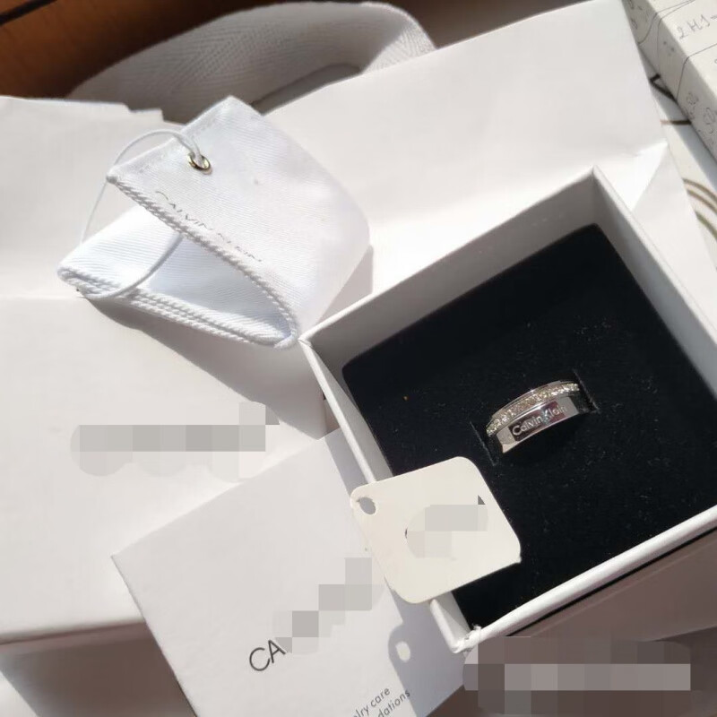 满天星玫瑰金普通包装 5号品牌: 卡汐沐 商品名称:小ck新情侣戒指一对