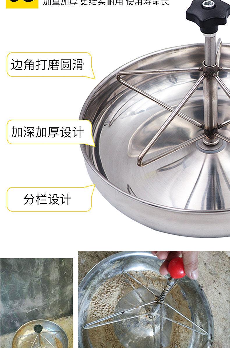 不锈钢猪食槽加厚喂仔猪料槽不锈钢小猪补料槽添料槽补食槽奶粉槽小号