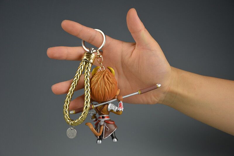 钥匙扣齐天大圣挂件王者钥匙扣孙悟空礼物荣耀周边钥匙链小猴子模型凯