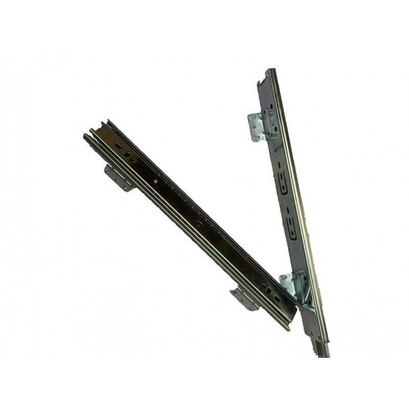 厨房调味篮轨道拉篮轨道底装三节滑轨抽屉式拉篮专用替换滑道调味蓝