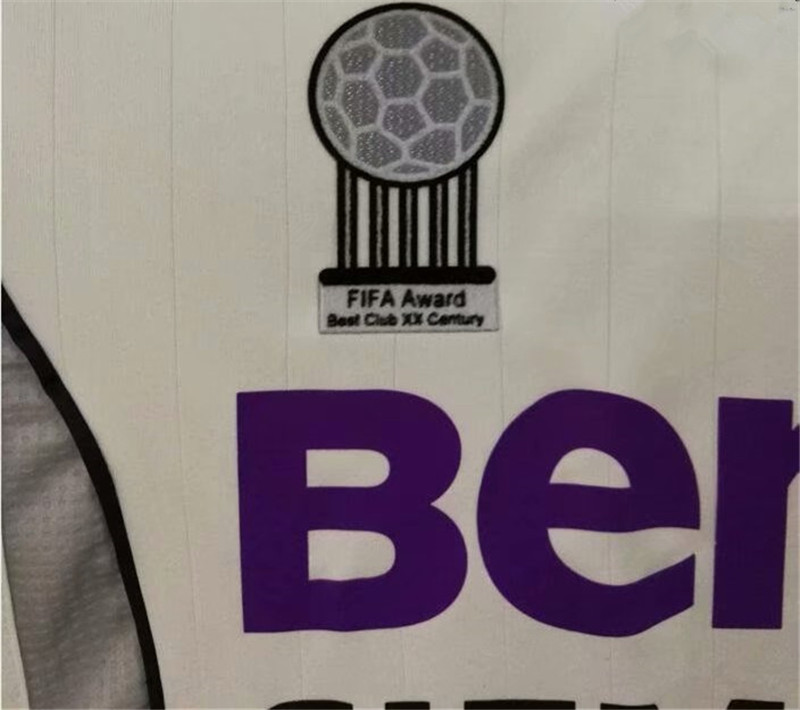 06-07皇马老复古球衣 劳尔古蒂范尼大罗卡洛斯拉莫斯小贝足球服 印14