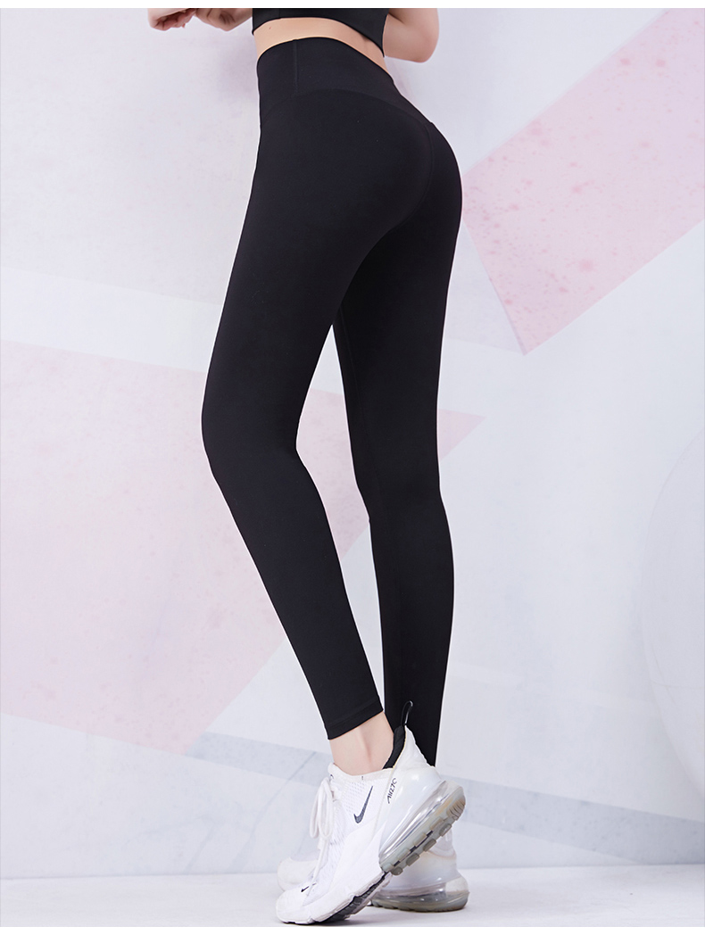健美裤女裤夏季蜜桃提臀弹力紧身运动打底裤高腰收腹跑步训练瑜伽裤