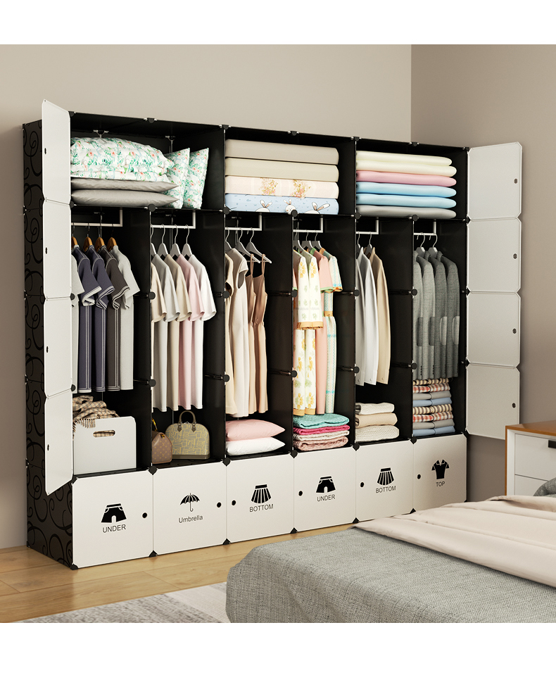 放被子的柜子衣柜被子收纳置物柜神器家用卧室大容量落地装棉衣枕头的