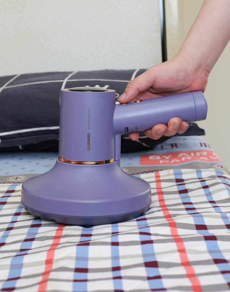 大宇无线家用床上车载小型吸尘器紫外线机去除螨虫神器罗兰紫官方假一