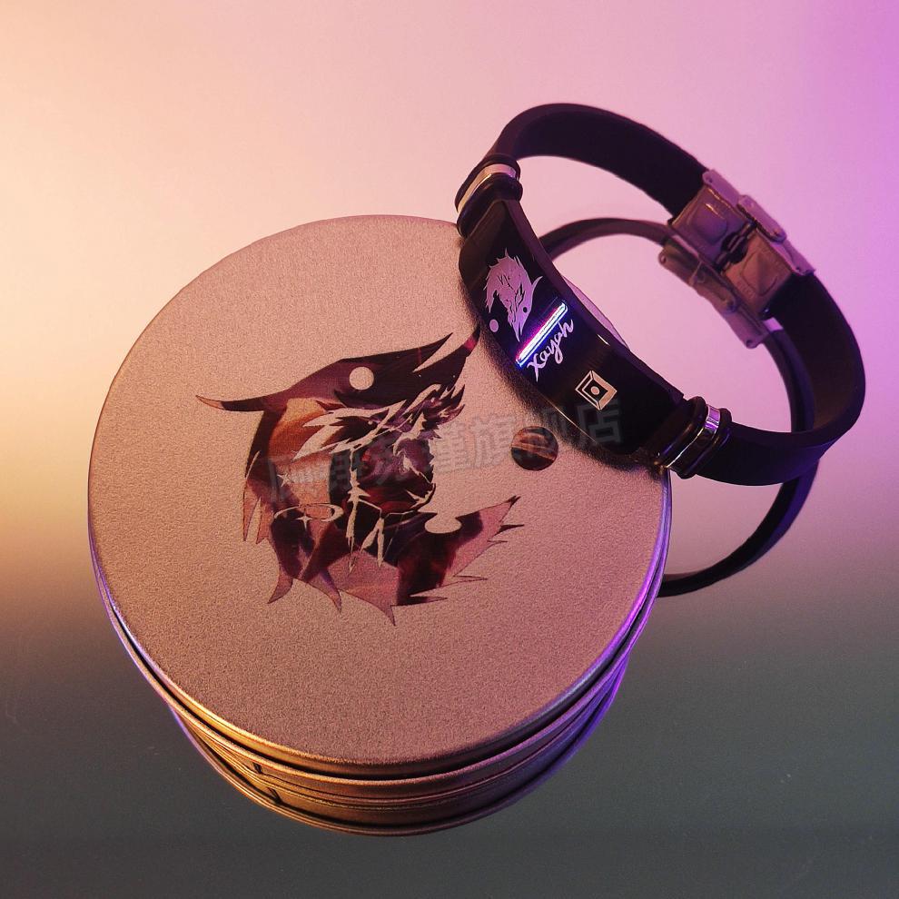 英雄联盟手环英雄联盟战队周边炫酷lol创意签名情侣游戏手环学生毕业