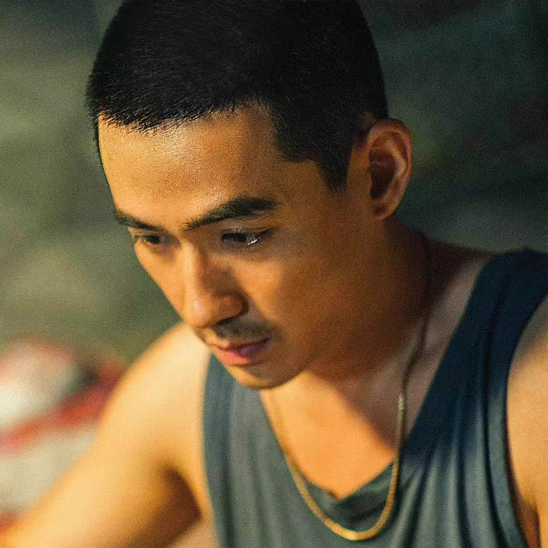 人生大事同款朱一龙同款金色方珍珠链钛钢项链男女同款基础链盒子链 