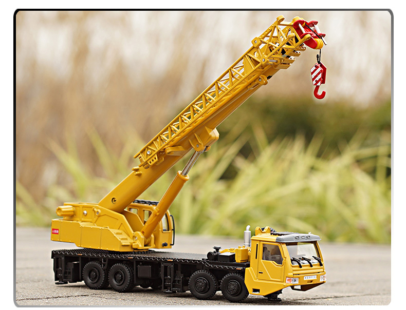 凯迪威合金工程车模型男孩大型重型起重机大吊车金属儿童玩具车625011