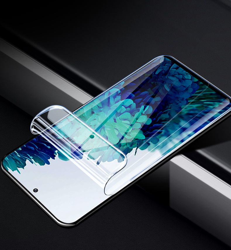 第三季三星水凝膜s20s10s9s8全屏ultra膜s20fe磨砂s10e手机软膜水凝