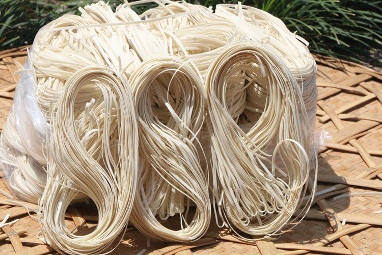 东阳土索面正宗永康特产手工月子面条咸挂干素面磐安农家土爽面纯手工