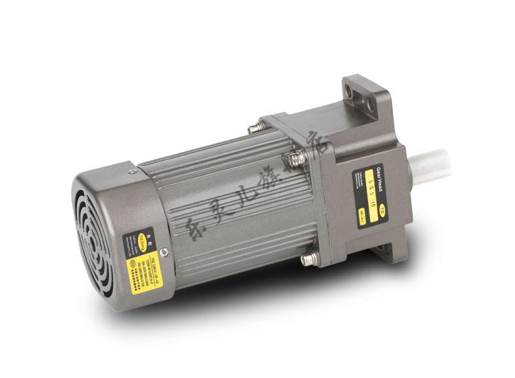 120w微型交流异步齿轮调速定速减速电机可逆控制马达220v380v120w减速