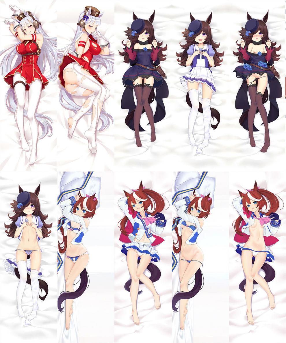 等身抱枕北部玄驹小栗帽等身长条抱枕套宅男二次元动漫游戏 无声铃鹿