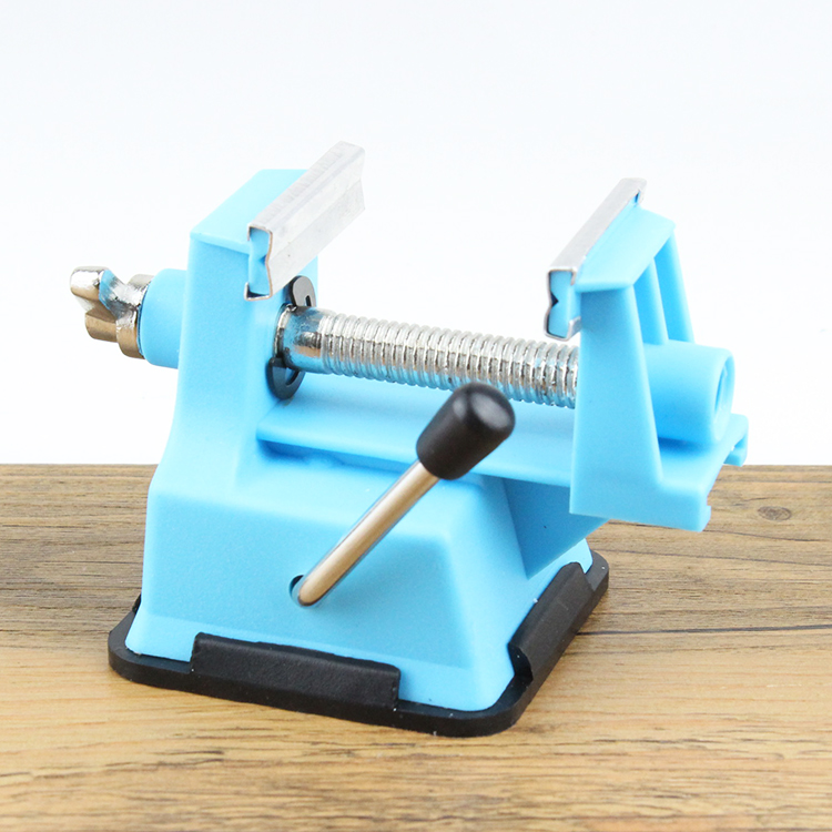 宝工迷你工作钳台微型台虎钳小型台钳吸附桌面焊接夹具pd372