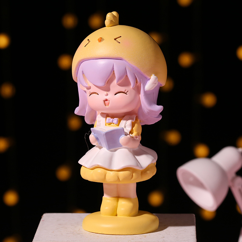 牧奈斯 新甜心萝莉 创意可爱少女心盲盒手办公仔潮玩树脂工艺礼品