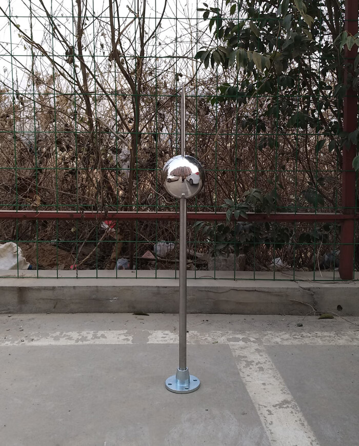 避雷针楼顶304不锈钢避雷针单球避雷针带球楼顶别墅工程家用φ2515