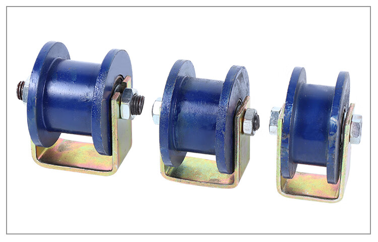 双边滑轮h型轻轨轨道轮工字钢重型方管轨道轮方槽铁钢轮定制 100h型