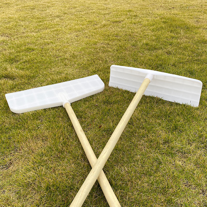 大棚除雪神器刮雪板塑料耙子刮耙刮镐户外推雪板搂雪耙粮食晒谷耙加厚