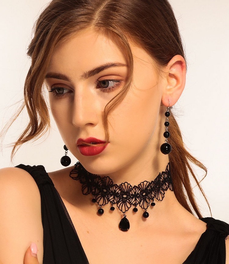 oujueya甲状腺术后遮挡疤痕项链遮脖子上戴的饰品甲状腺术后遮挡项链