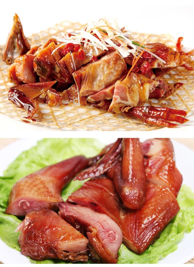 温州特产藤桥熏鸡全鸡整鸡原味大鸡三黄鸡生鸡手撕鸡零食小吃 一袋装